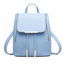 Load image into Gallery viewer, Women Backpack Women Leather Backpacks School bags Travel Shoulder