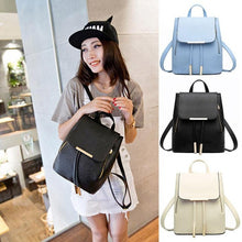 Load image into Gallery viewer, Women Backpack Women Leather Backpacks School bags Travel Shoulder