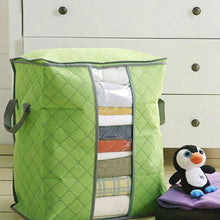 Load image into Gallery viewer, Quilt Storage Bag Portable Clothes Storage Bag Quilt Pillow Blanket Storage Bag Travel