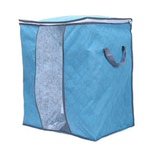 Load image into Gallery viewer, Quilt Storage Bag Portable Clothes Storage Bag Quilt Pillow Blanket Storage Bag Travel